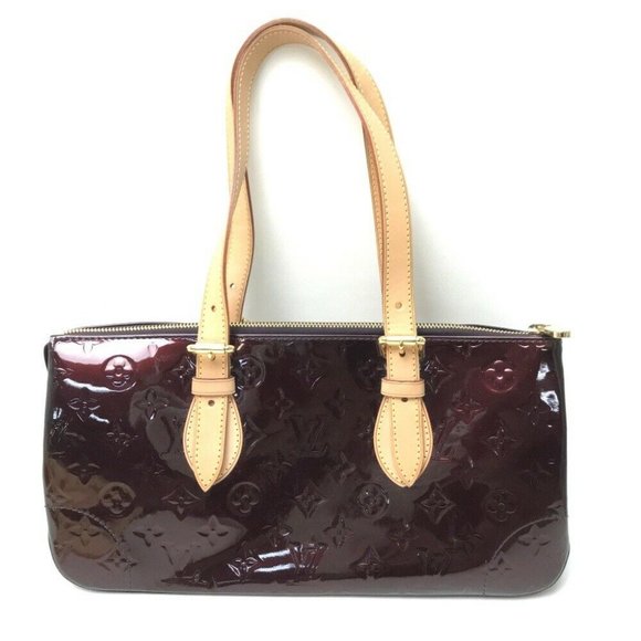 Authentic LOUIS VUITTON Monogram Vernis Tote Rosewood Avenue Shoulder Bag - Picture 1 of 9